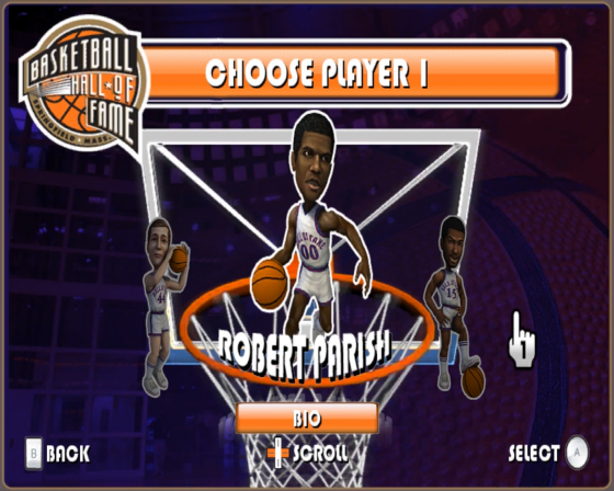 Basketball Hall of Fame: Ultimate Hoops Challenge Screenshot 11 (Nintendo Wii (US Version))