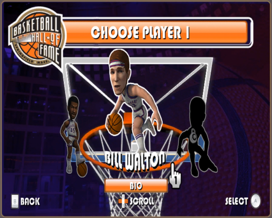 Basketball Hall of Fame: Ultimate Hoops Challenge Screenshot 12 (Nintendo Wii (US Version))