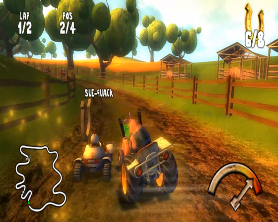 Calvin Tucker's Farm Animals Racing Screenshot 10 (Nintendo Wii (US Version))