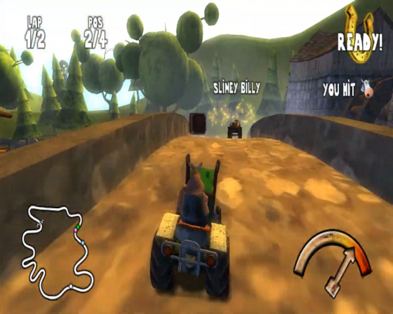 Calvin Tucker's Farm Animals Racing Screenshot 15 (Nintendo Wii (US Version))