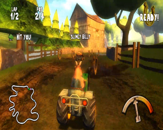 Calvin Tucker's Farm Animals Racing Screenshot 16 (Nintendo Wii (US Version))