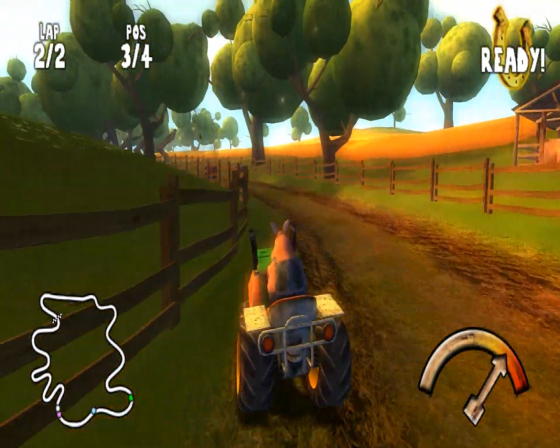 Calvin Tucker's Farm Animals Racing Screenshot 25 (Nintendo Wii (US Version))