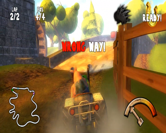 Calvin Tucker's Farm Animals Racing Screenshot 33 (Nintendo Wii (US Version))