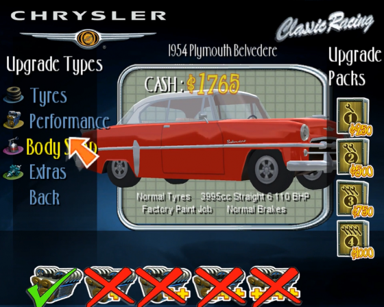 Chrysler Classic Racing Screenshot 67 (Nintendo Wii (US Version))