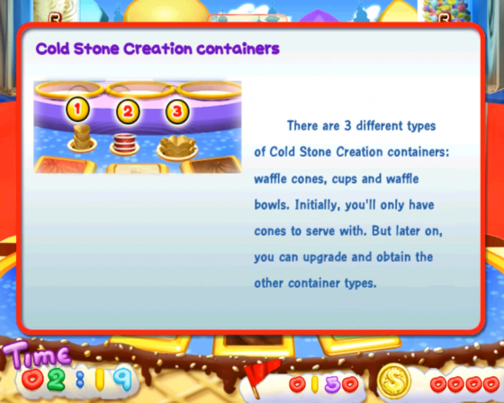 Cold Stone Creamery: Scoop it Up Screenshot 21 (Nintendo Wii (US Version))