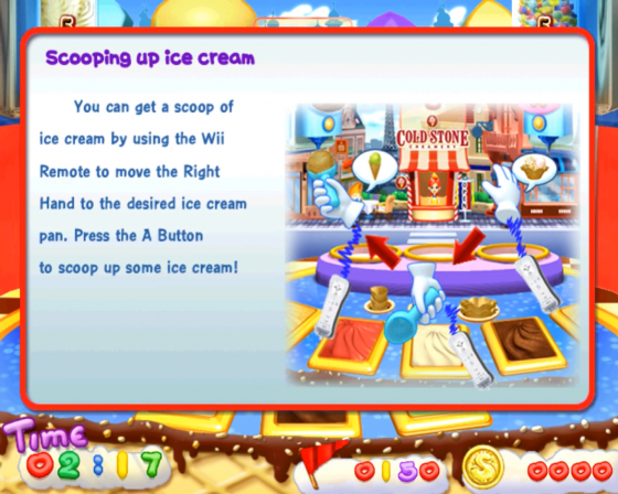 Cold Stone Creamery: Scoop it Up Screenshot 22 (Nintendo Wii (US Version))