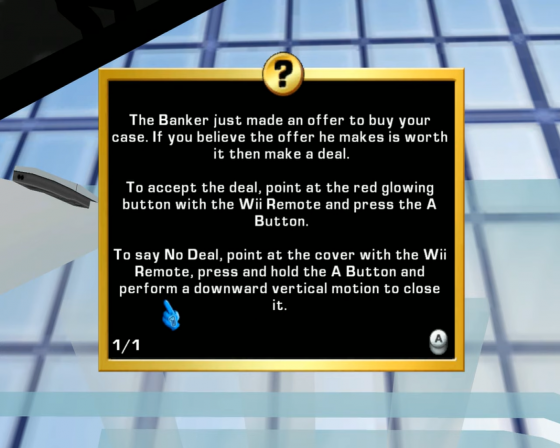 Deal Or No Deal Screenshot 5 (Nintendo Wii (US Version))