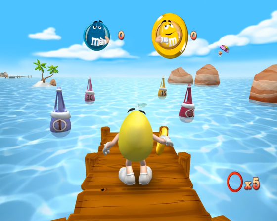 M&M's Beach Party Screenshot 23 (Nintendo Wii (US Version))