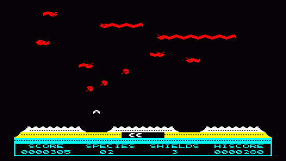 Xenon III: The Genesis Probe Screenshot 6 (Oric 48K/Atmos)