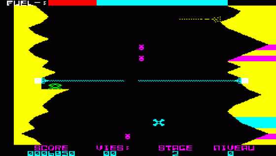 Lone Raider Screenshot 5 (Oric 48K/Atmos)