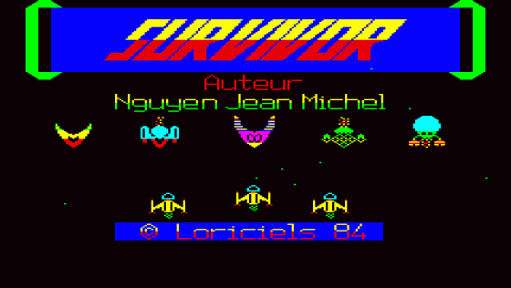 Sorvivor Screenshot 8 (Oric 48K/Atmos)