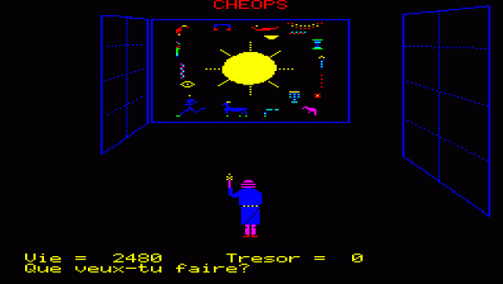 Cheops Screenshot 5 (Oric 48K/Atmos)