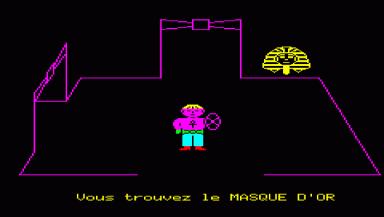 Le Masque D'Or Screenshot 10 (Oric 48K/Atmos)