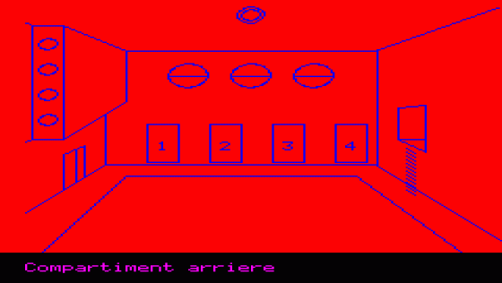 Locus Screenshot 1 (Oric 48K/Atmos)