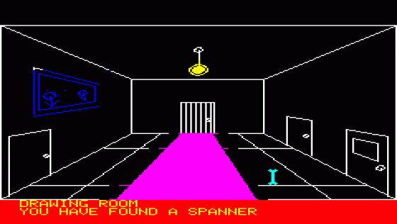 Mystery Towers Screenshot 1 (Oric 48K/Atmos)