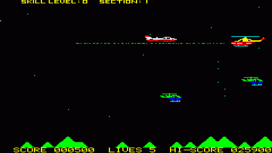 Chopper Screenshot 6 (Oric 48K/Atmos)