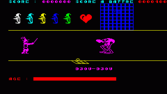 Lancelot Screenshot 5 (Oric 48K/Atmos)