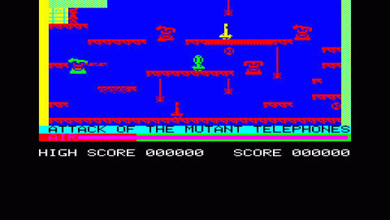 Manic Miner Screenshot 6 (Oric 48K/Atmos)