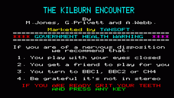 Kilburn Encounter