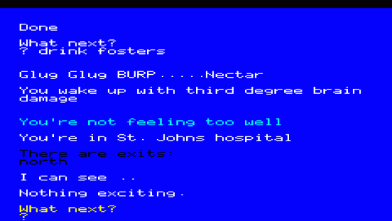 Kilburn Encounter Screenshot 7 (Oric 48K/Atmos)