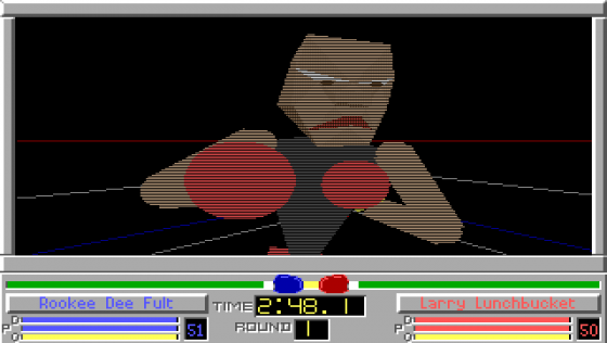 4-D Boxing Screenshot 6 (PC98)