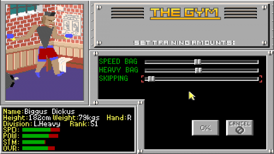 4-D Boxing Screenshot 8 (PC98)