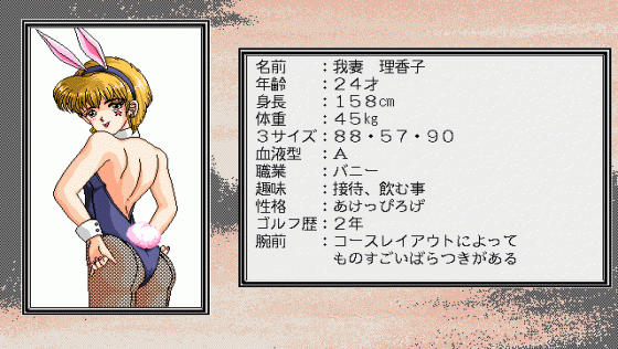 101-kaime no Approach Shot Screenshot 11 (PC98)