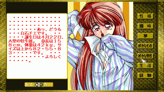 48 Night Story Screenshot 7 (PC98)