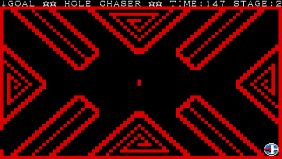 Hole Chaser Screenshot 6 (PC-88)