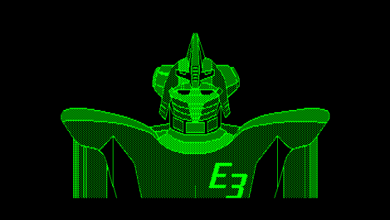 Dimensional Fighter Epsilon3 Screenshot 9 (PC-88)