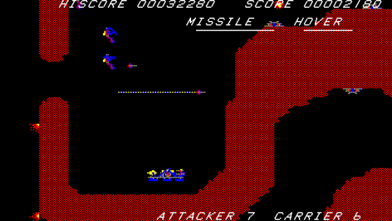 Hover Attack Screenshot 7 (PC-88)