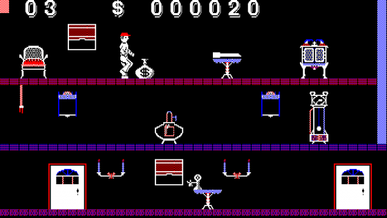 Mabel's Mansion Screenshot 5 (PC-88)