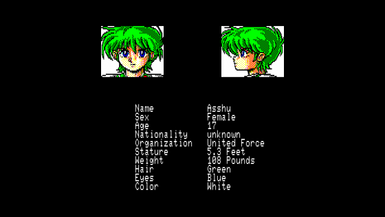 Dual Targets: The 4th Unit Act 3 Screenshot 19 (PC-88)