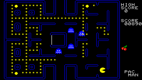 Pac-Man Screenshot 5 (PC-88)