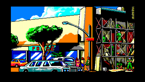 Burning Point Screenshot 7 (PC-88)