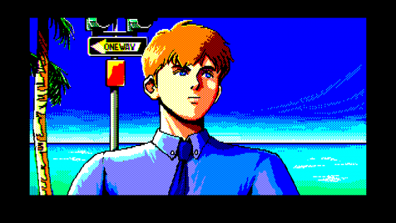 Burning Point Screenshot 20 (PC-88)