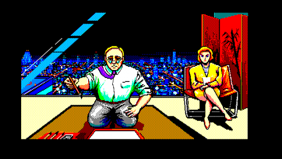 Burning Point Screenshot 21 (PC-88)