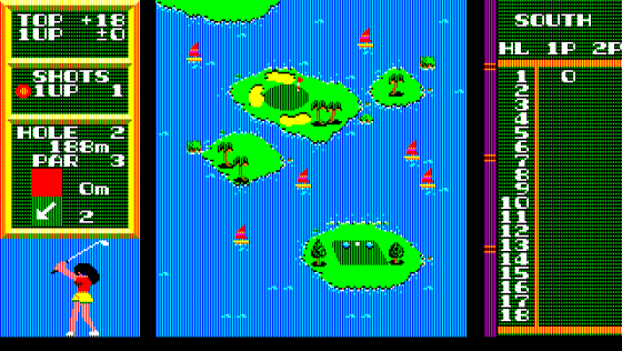 Hole in One Screenshot 5 (PC-88)