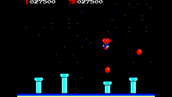 Balloon Fight Screenshot 5 (PC-88)