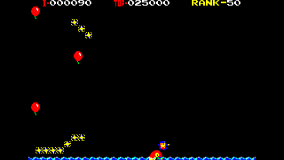 Balloon Fight Screenshot 8 (PC-88)