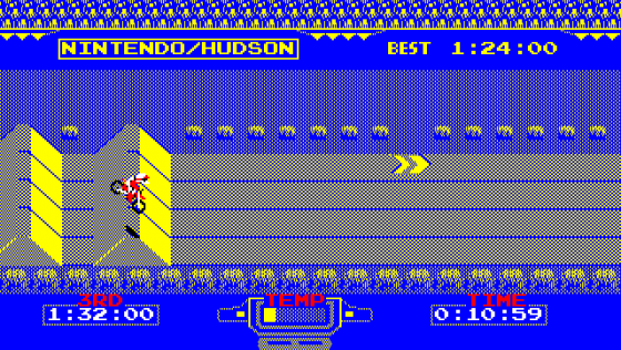 Excitebike Screenshot 12 (PC-88)