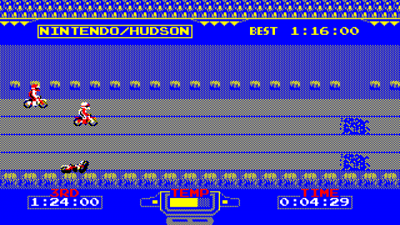 Excitebike Screenshot 15 (PC-88)