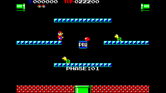 Punch Ball Mario Bros. Screenshot 5 (PC-88)