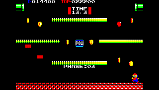 Punch Ball Mario Bros. Screenshot 7 (PC-88)