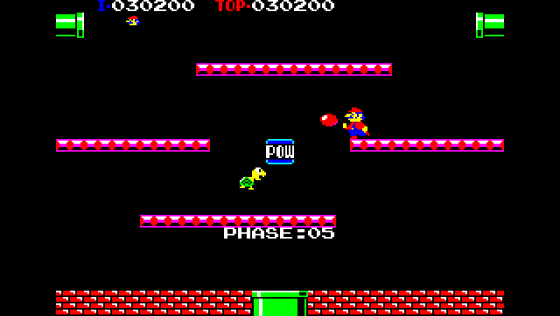 Punch Ball Mario Bros. Screenshot 12 (PC-88)