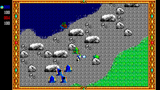 Duel Screenshot 6 (PC-88)