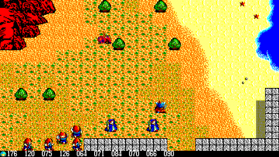 Silver Ghost Screenshot 10 (PC-88)