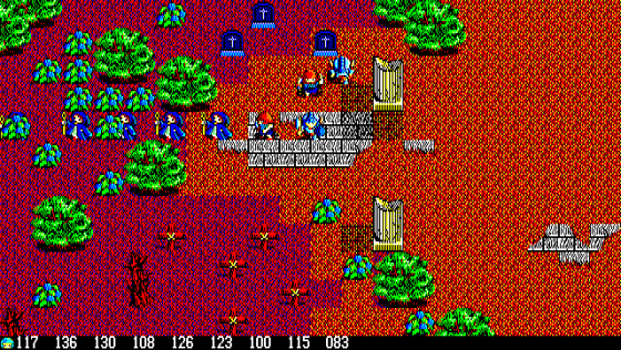 Silver Ghost Screenshot 12 (PC-88)