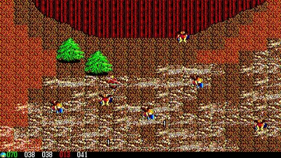 Silver Ghost Screenshot 27 (PC-88)