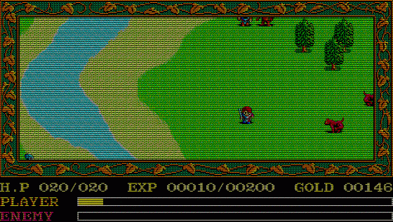 Ys: The Vanished Omens Screenshot 9 (PC-88)